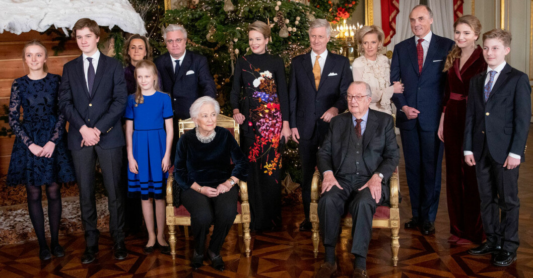 Albert II och resten av kungafamiljen i Belgien. Albert II och resten av kungafamiljen i Belgien.
