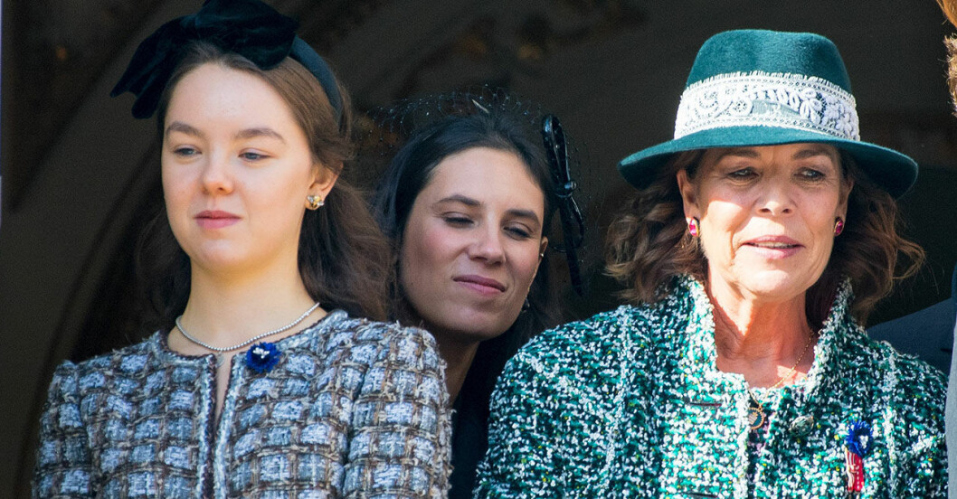 Prinsessan Caroline med dottern Alexandra, som hon har tillsammans med Ernst August.