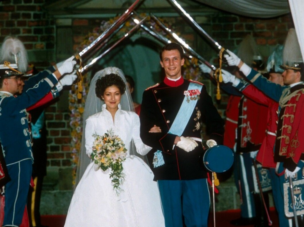Alexandra gifte sig med prins Joachim år 1995.