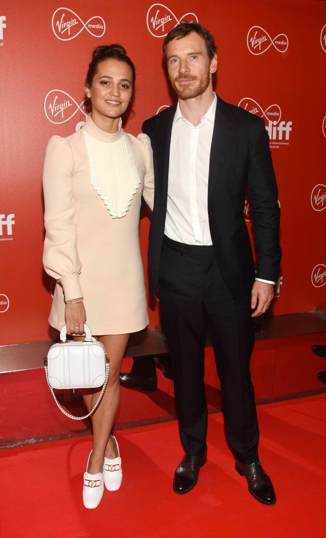 Alicia Vikander och maken Michael Fassbender. Alicia Vikander och Michael Fassbender