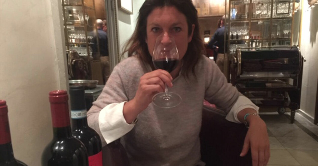 Provsmakar på vin.