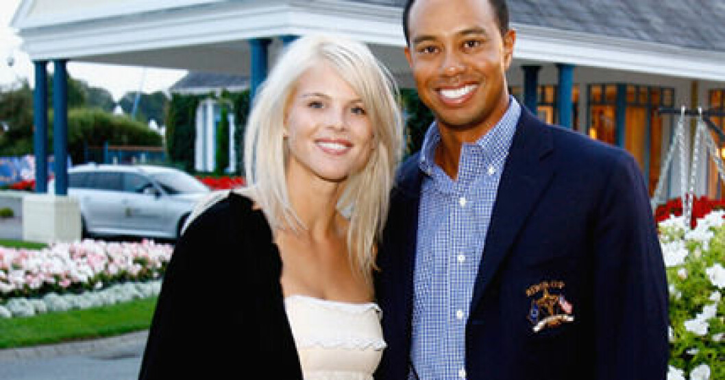 Tiger Woods med hustru Elin då det begav sig. Tiger Woods med hustru Elin då det begav sig.