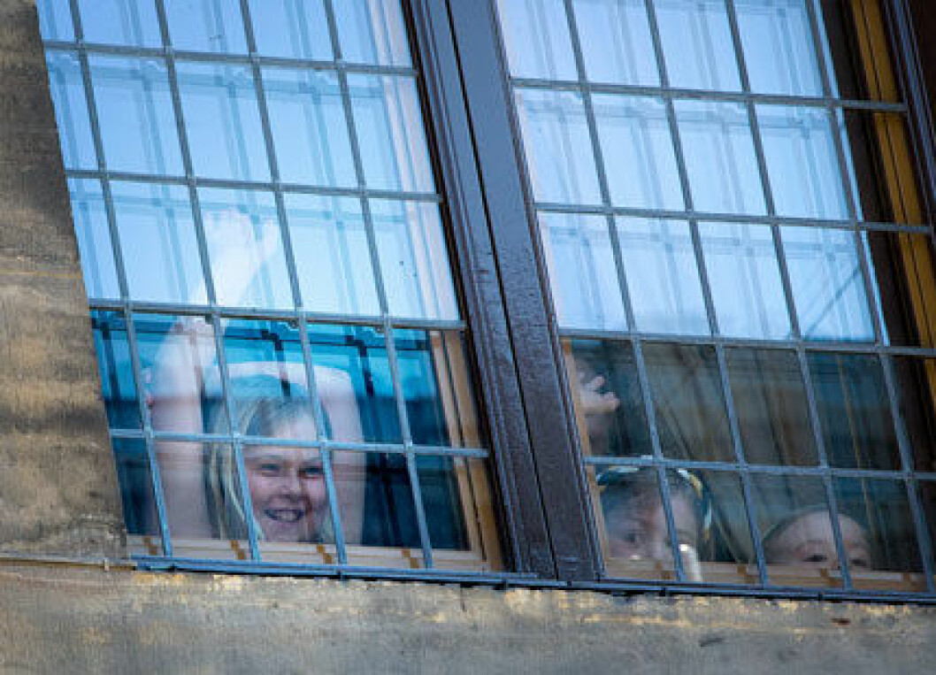 Prins Constantijn, Laurentien och Mabel har nu anslutit sig till övriga kungafamiljen
