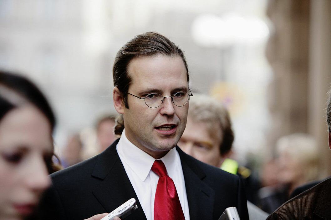 Anders Borg, 2006, när han blev finansminister i Reinfeldts nya regering. Anders Borg