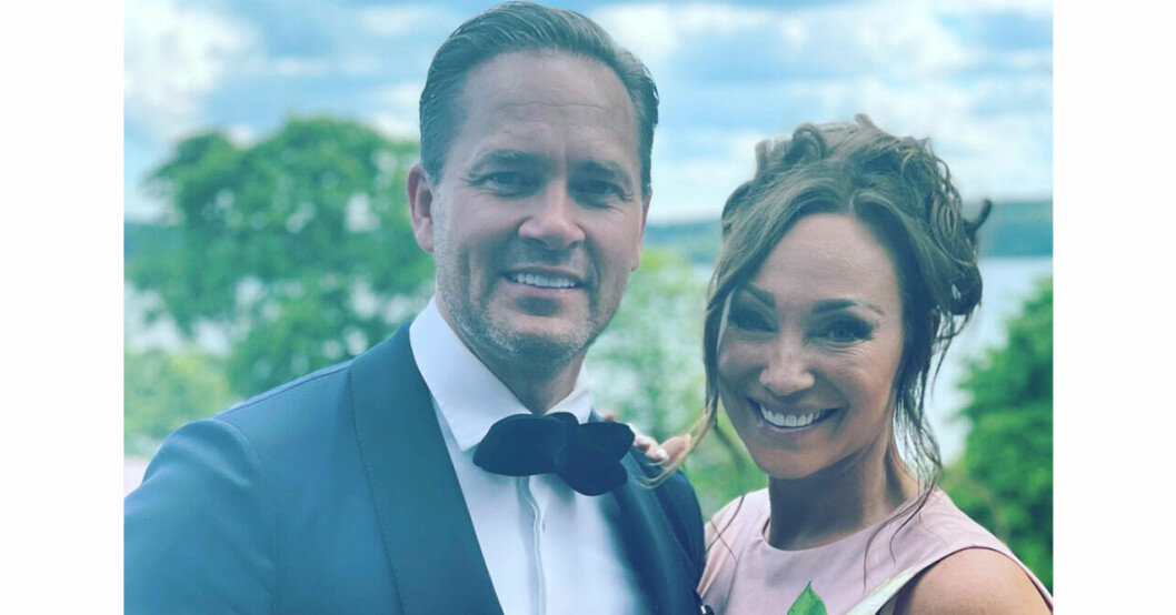 Anders Jensen och Charlotte Perrelli