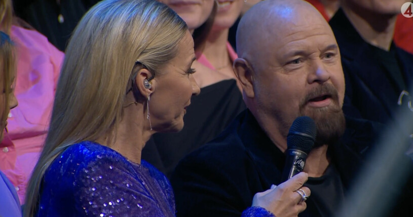 Anders Bagge hoppas inte alla hela Sverige blir kära i hans fru, Johanna. Kristin Kaspersen intervjuar Anders Bagge i Let's Dance