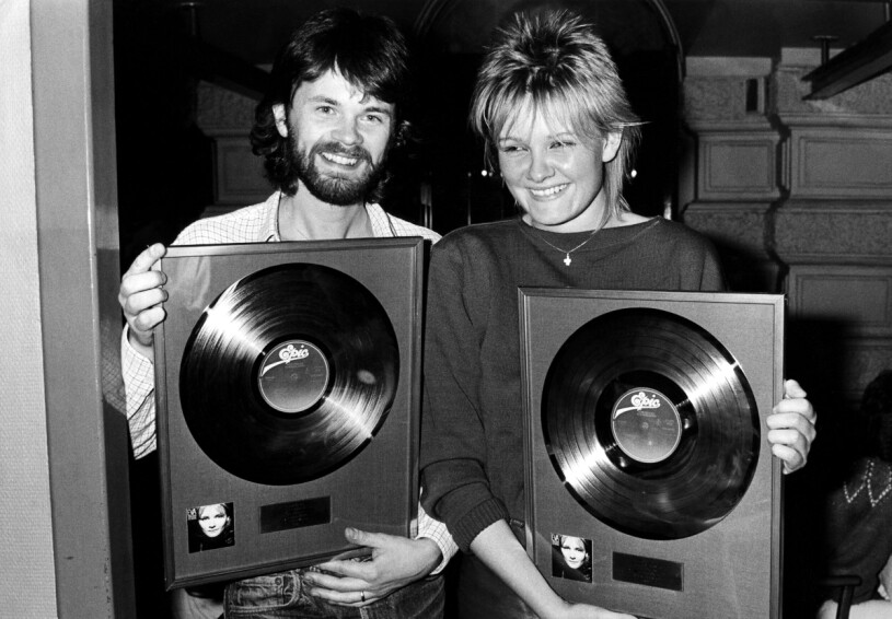 Anders Glenmark och Eva Dahlgren 1982.