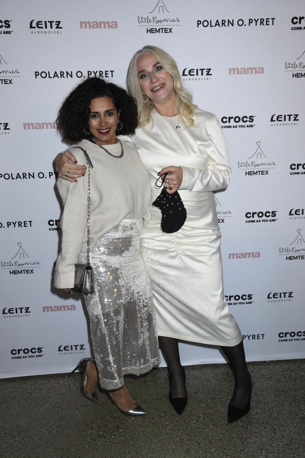 Anitha Clemence och Ann Söderlund på Årets Mama-gala 2019. Anitha Clemence och Ann Söderlund på Årets Mama-gala 2019