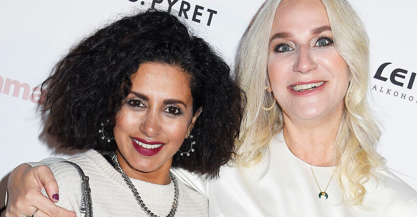 Podd-duon Anitha Clemence och Ann Söderlund.