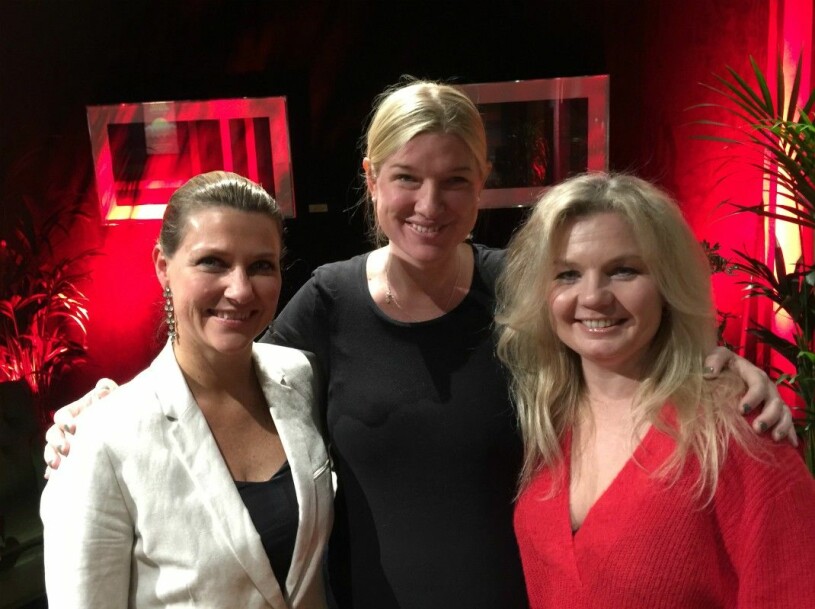 Svensk Damtidnings reporter Anna von Koch träffade prinsessan Märtha Louise och kollegan Elisabeth Nordeng.
