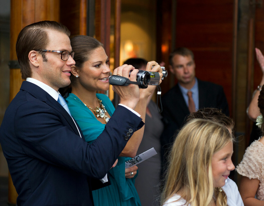 Prins Daniel Kronprinsessan Victoria Anna Westlings bröllop