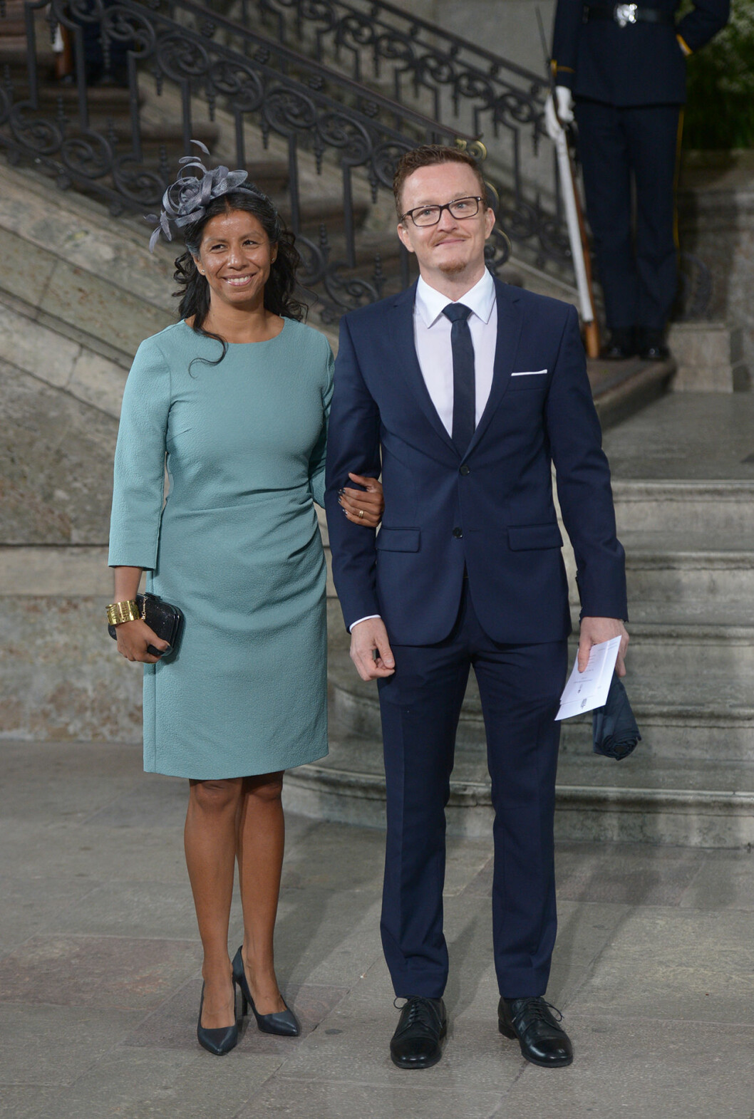 Anna och Niklas Ek på prins Oscars dop. anna och niklas ek oscars dop