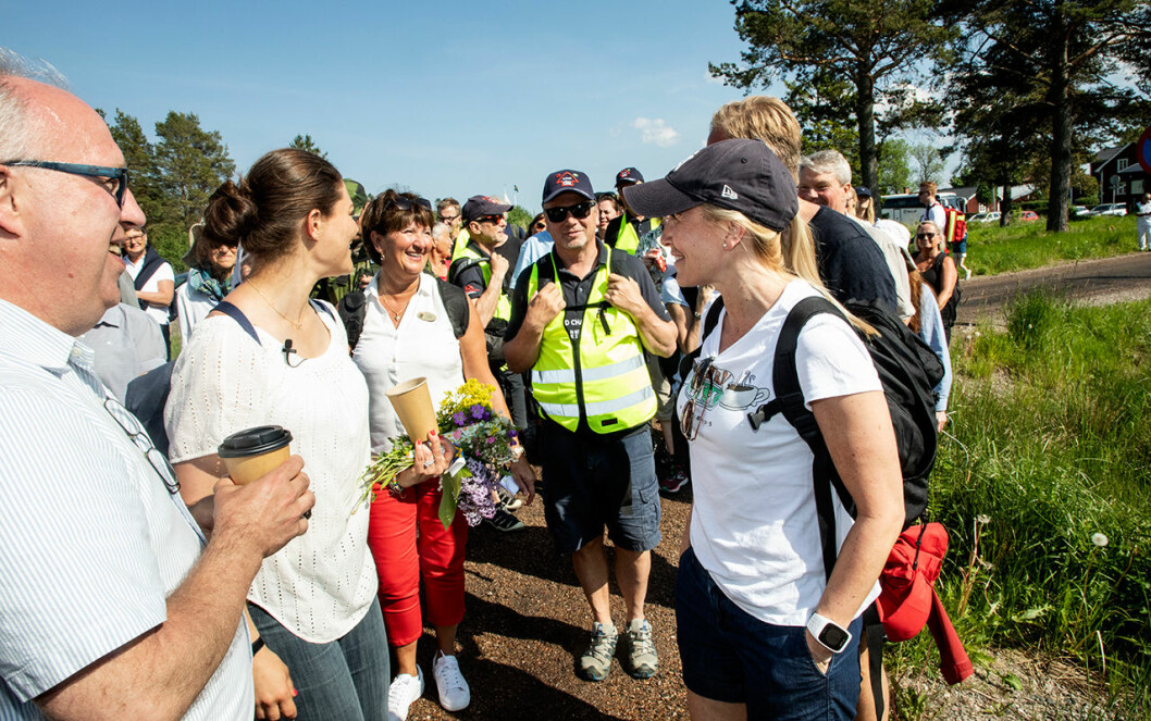Daniels syster, Anna Westling Söderström, betyder otroligt mycket för Victoria. anna westling och kronprinsessan victoria