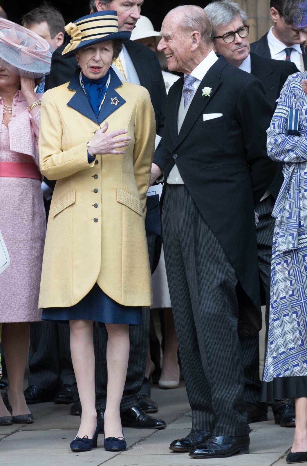 prins Anne och prins Philip