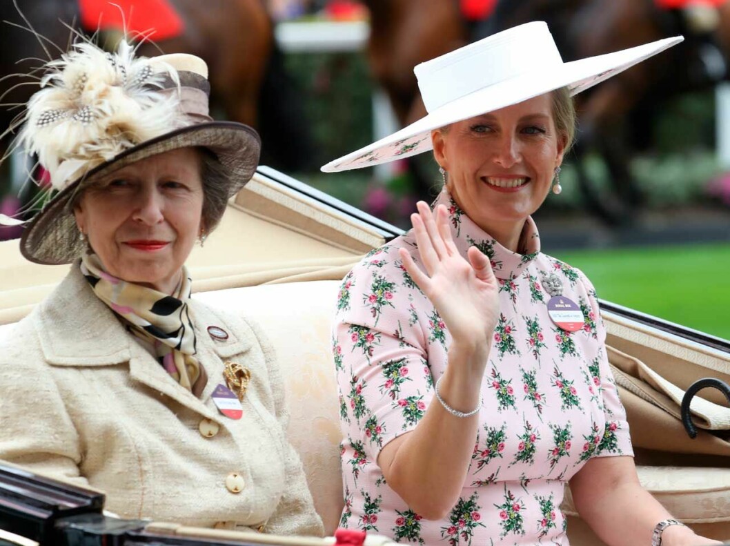 prinsessorna Anne och Sophie 