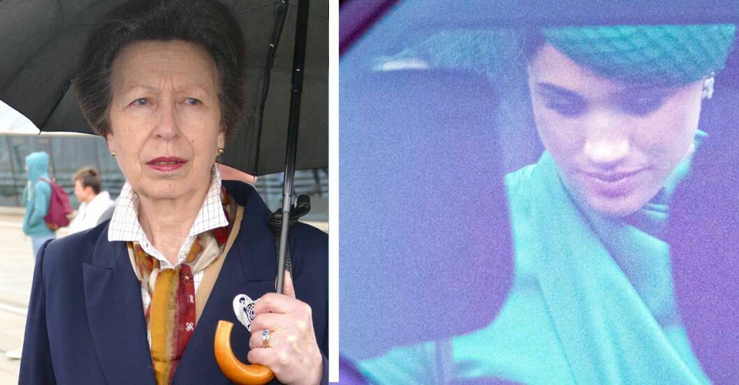 Anne verkar ha åsikter om hur Meghan sköter sitt.
