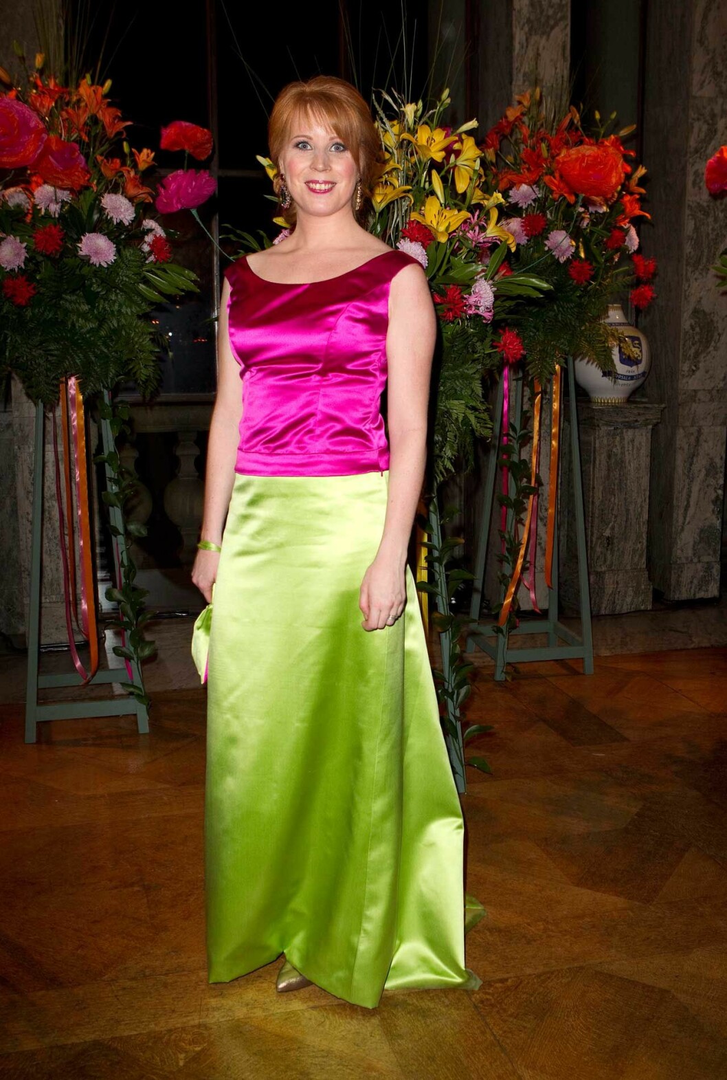 Annie Lööf vid 2011 års Nobelfest. Annie Lööf Nobel