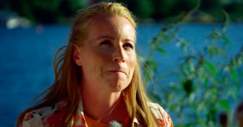 Annie Lööf berättar om dramatiska förlossningen i "Renées brygga" Annie Lööf