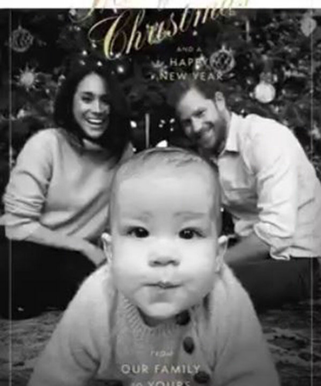 Baby Archie, snart nio månader gammal. Baby Archie Mountbatten-Windsor