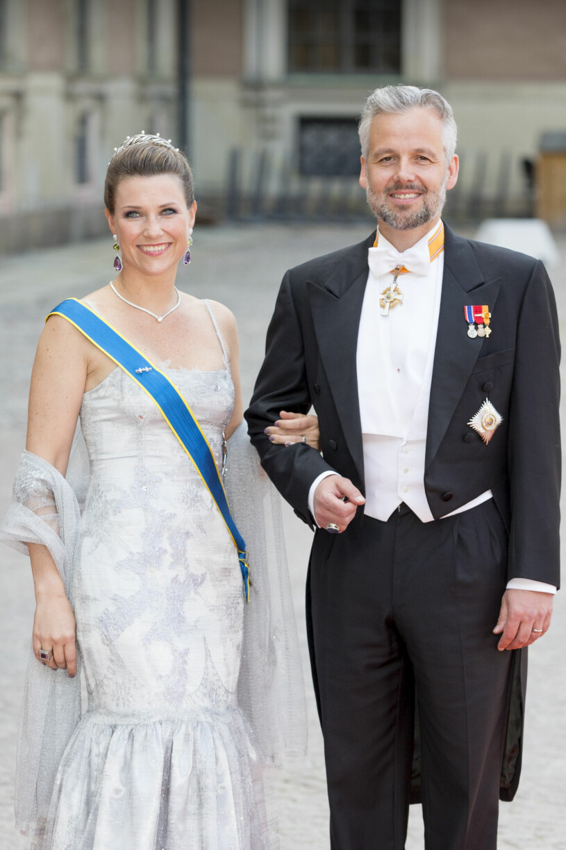 Märtha Louise och Ari var gifta mellan 2002 och 2017. Prinsessan Märtha Louise och Ari Behn.