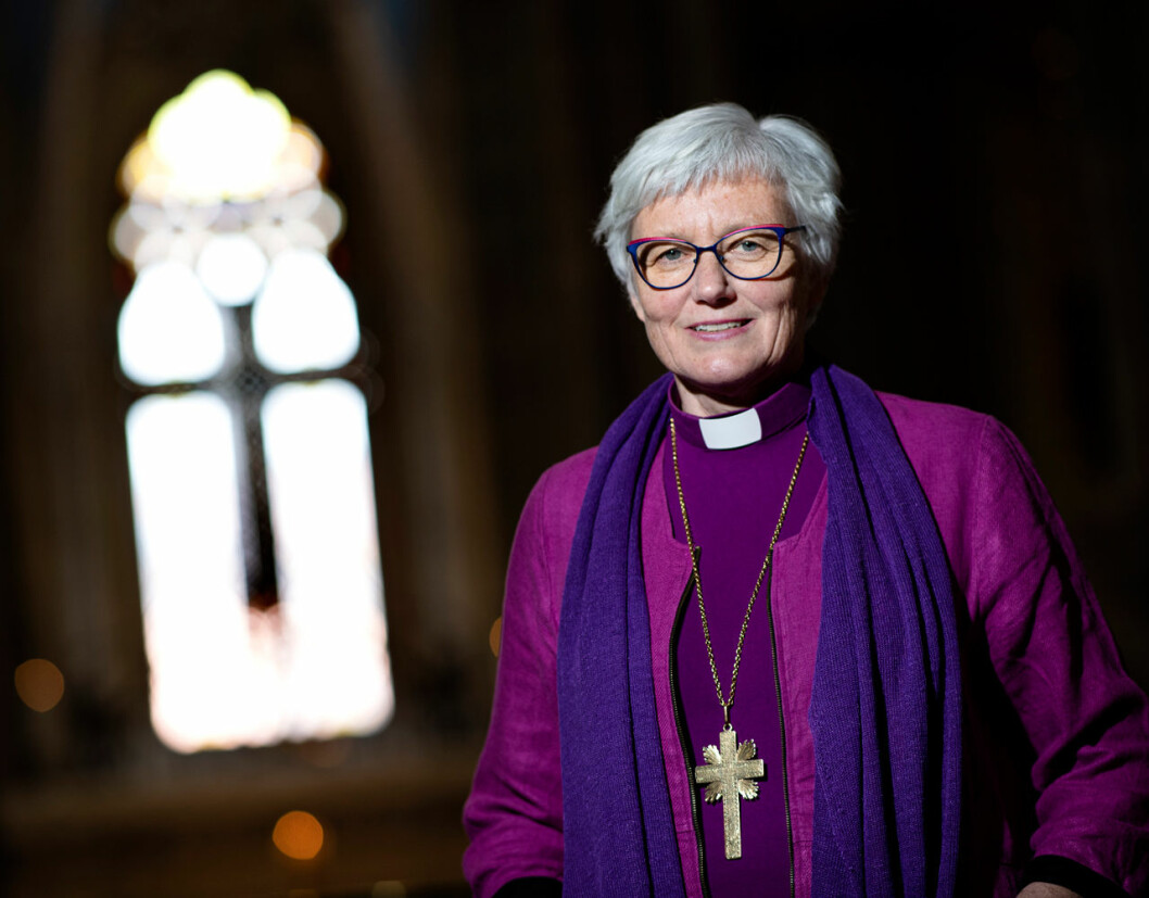 Ärkebiskop Antje Jackelén. Ärkebiskop Antje Jackelén.