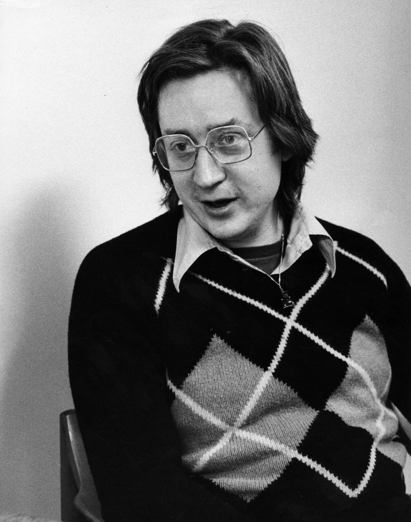ARKIV 1977. Kriminologen och författaren Leif GW Persson