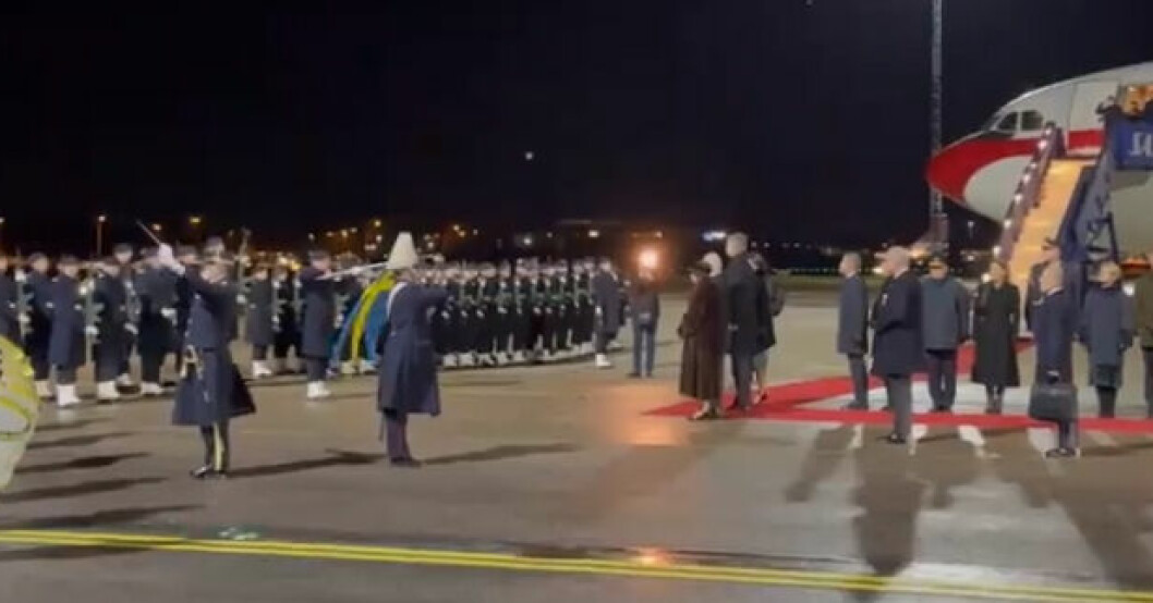 Spanska kungaparet Statsbesök Arlanda Hemresa