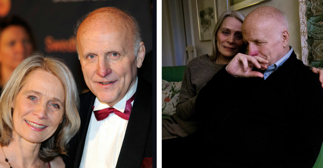 Arne Hegerfors och sin älskade hustru Kerstin. Arne Hegerfors och sin älskade hustru Kerstin.