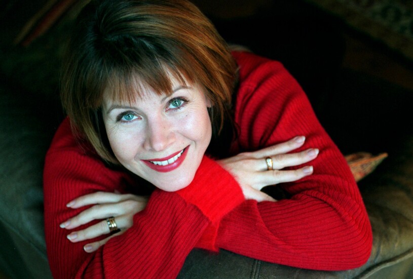 Åse Åsenlund, 58, var julvärd i TV4 1998. Foto: TT Åse Åsenlund