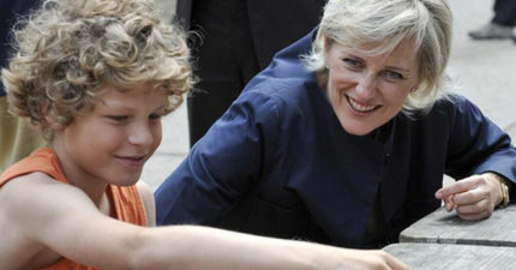 Prinsessan Astrid på studiebesök Prinsessan Astrid på studiebesök