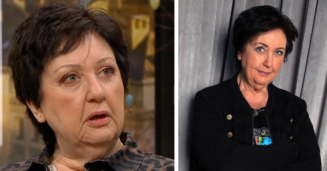 Babben Larssons erkännande – därför har hon hållit fästmannen hemlig i över tre år