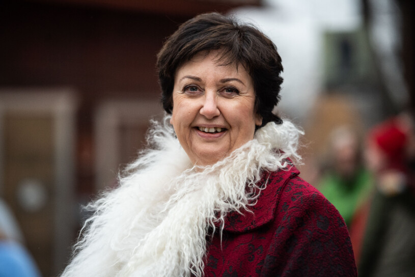 Babben träffade sin nya kärlek via en dejtingsajt. Foto: TT Babben Larsson