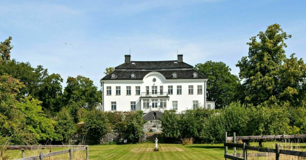 Hit flyttar snart makarna Bagge! Foto: Anders Bagges nya slott