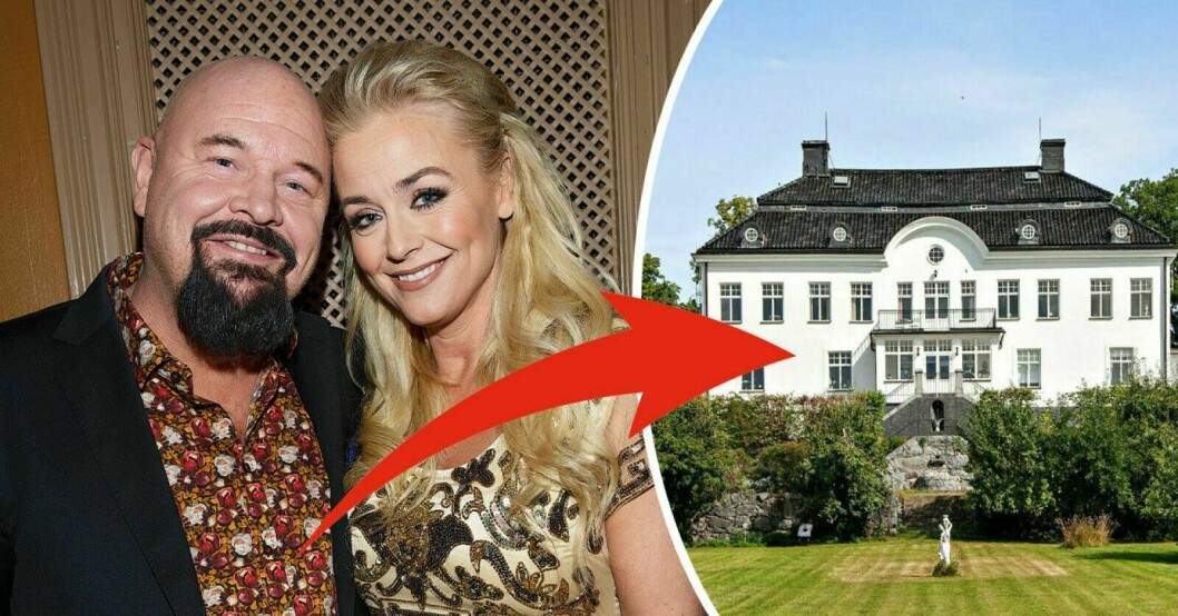 Anders och Johanna Bagges nya lyxhem – svidlande prislappen på slottet!