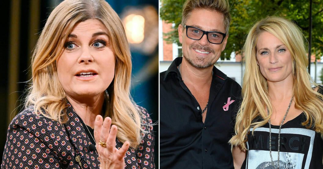 Pernilla Wahlgren, Niclas Wahlgren och Laila Bagge.