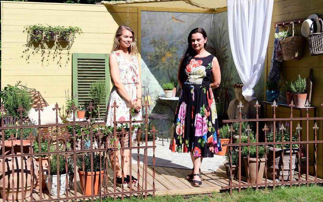 Bal Con Fiori. Balkong - Idéträdgårdstävlingen 2020 på Solliden.