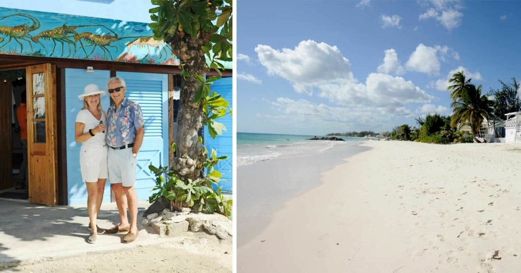 Välkomna till Alexandra Charles von Hoffsten och makens paradis på Barbados!