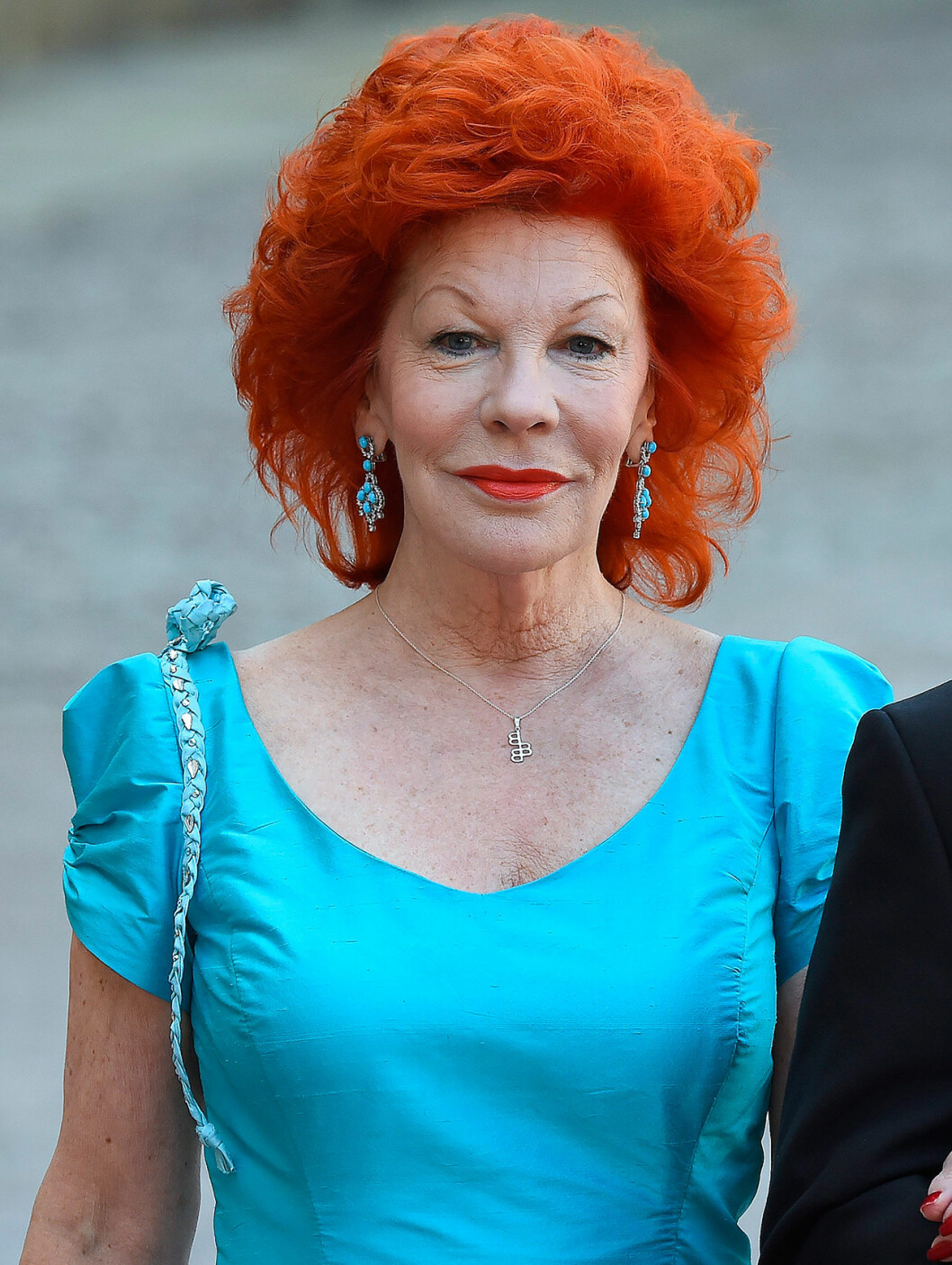 Prinsessan Sofias mentor, Barbro Ehnbom, på prinsparets bröllop. prinsessan sofias mentor barbro ehnbom