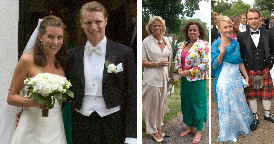 Bröllopet mellan Louise Barkman och John Bernström
