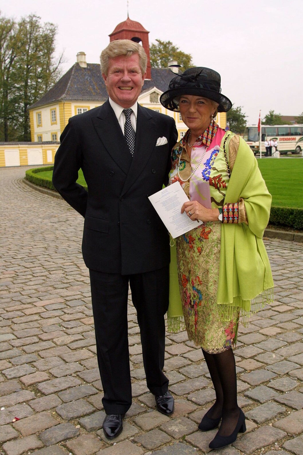 Greve Gustaf Trolle-Bonde och Annette Mourier. Greve Gustaf Trolle-Bonde och Annette Mourier.