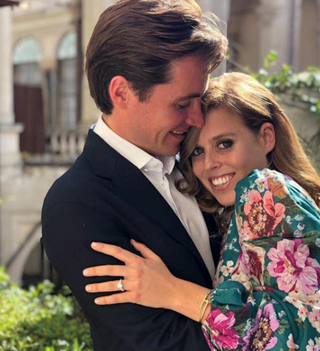 Beatrice och Edo. Prinsessan Beatrice och Edoardo Mapelli Pozzi.