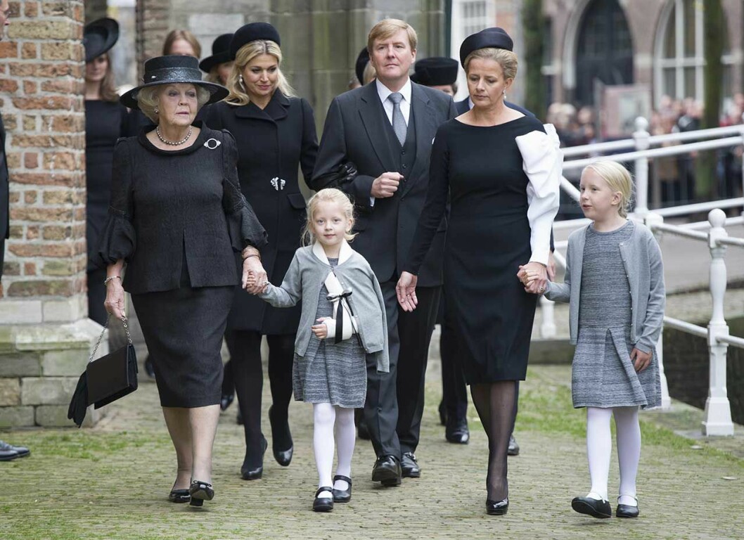 Begravning för Johan Friso