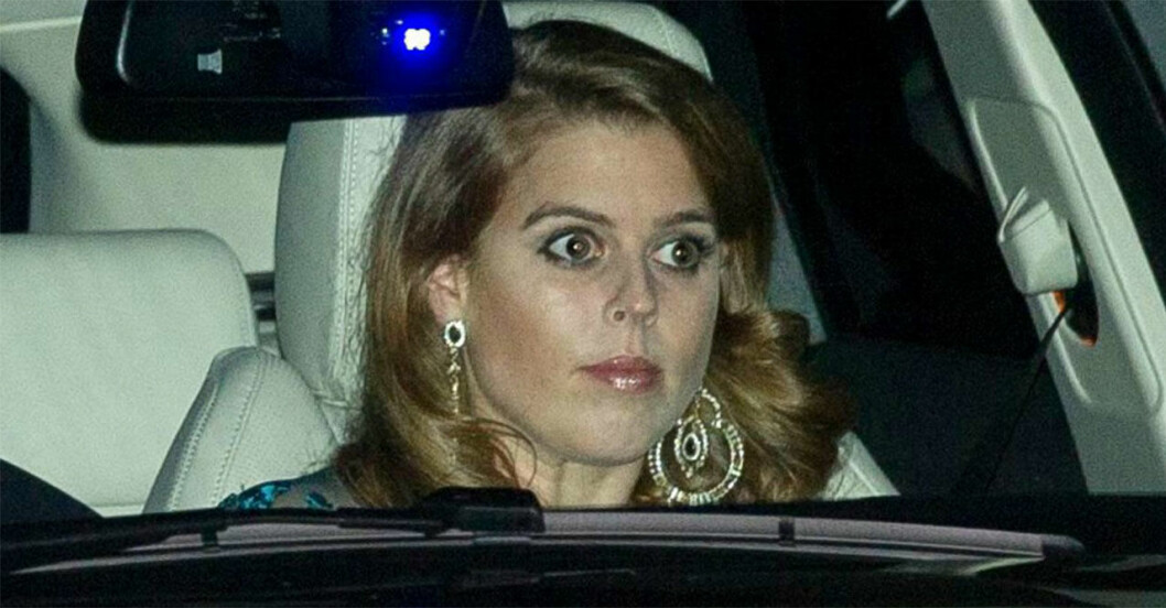 Prinsessan Beatrice åker uber
