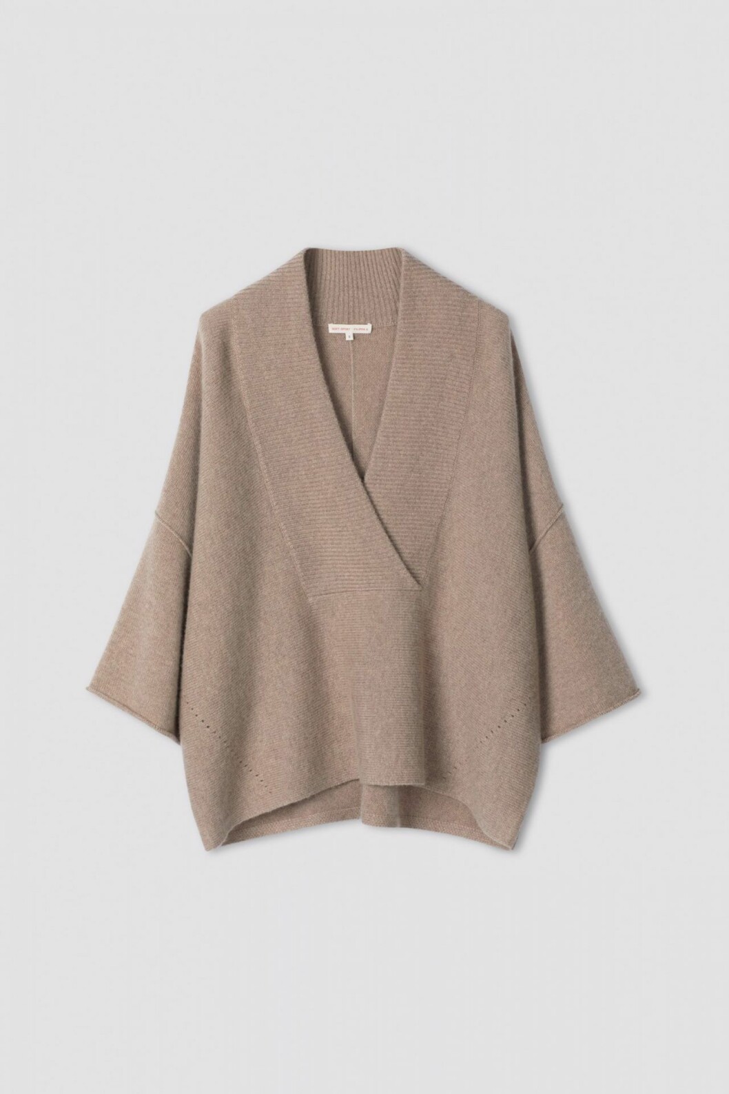Beige kashmirtröja