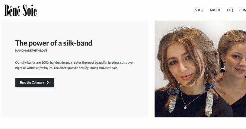 Benedikte har blivit med webshop! Benedikte Thoustrups webshop
