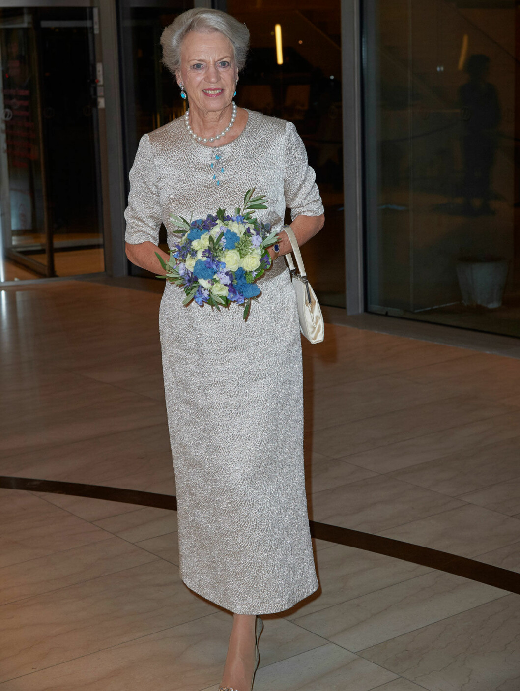 Prinsessan Benedikte glänste i en fantastisk klänning under jubileet. Prinsessan Benedikte.