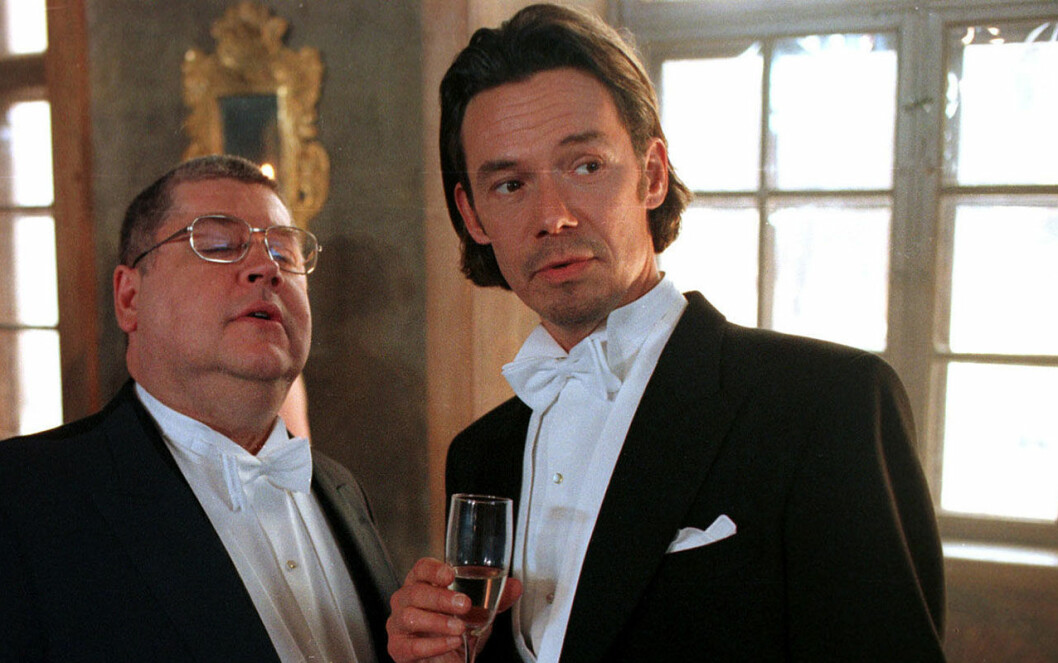 Bengt Bauler spelade mot bland andra Peter Harrysson i Rederiet. Foto: Carl-Johan Söder/SVT