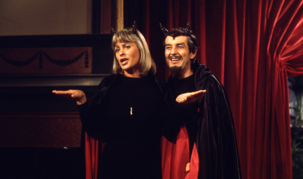 Bert-Åke Varg och Eva Bysing på 1970-talet. Bert-Åke Varg och Eva Bysing