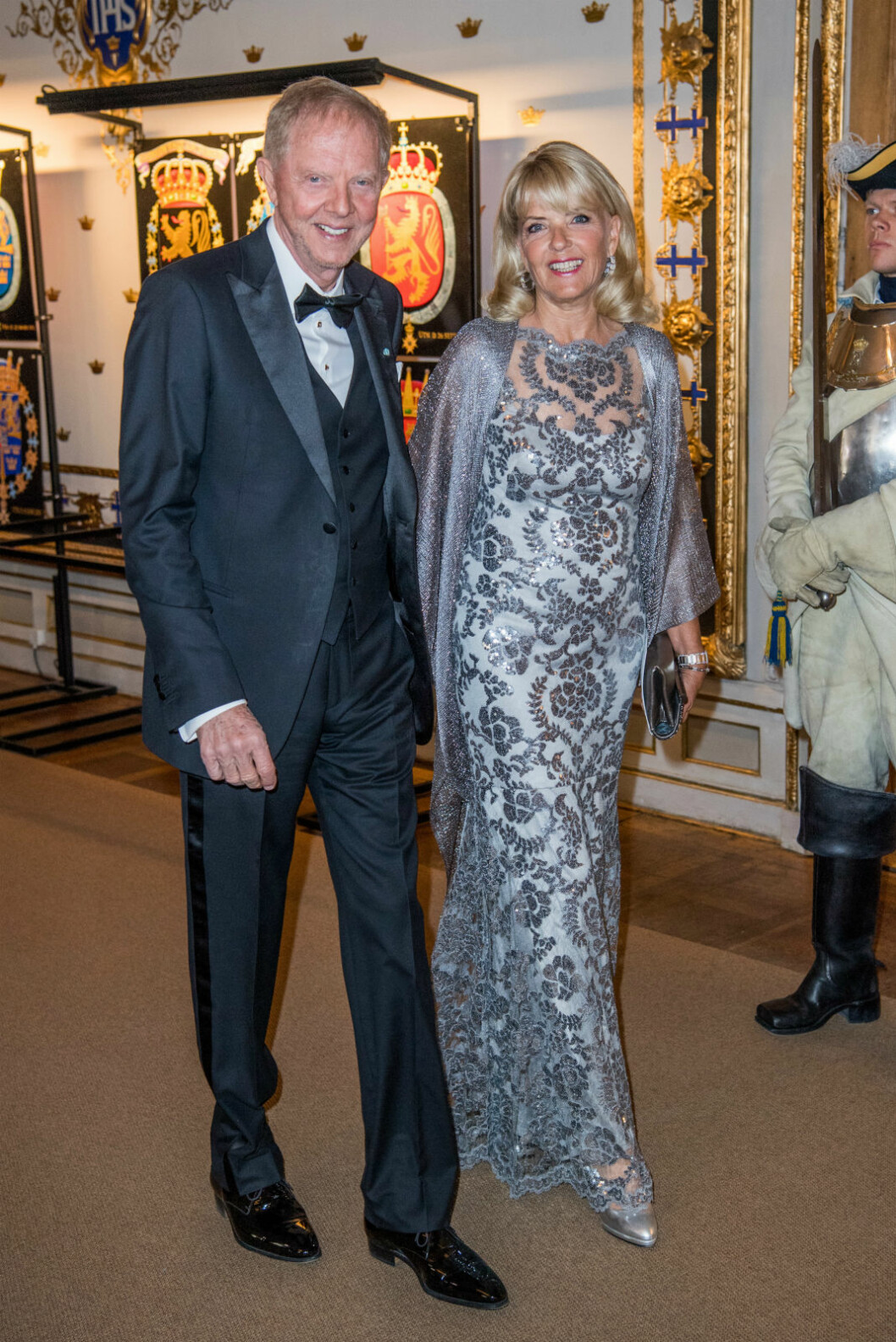 Bertil Hult och hustrun Lisbeth var givetsvis inbjudna till kungens stora 70-årsbaluns förra året.