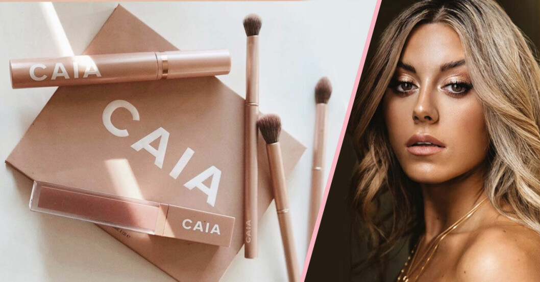 Bianca Ingrosso startade Caia Cosmetics 2018. bianca ingrosso